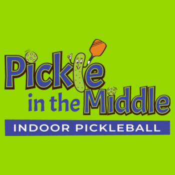 Pickle in the Middle Pickleball Hex Performance Tee Design