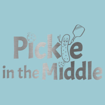 Pickle in the Middle Pickleball Club 20 oz Tumbler Design