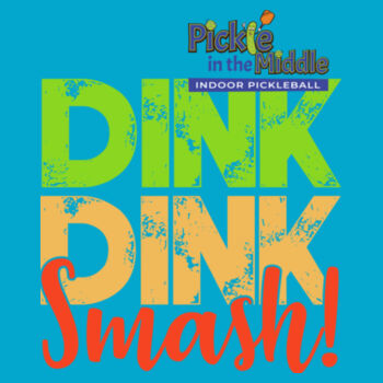 Dink Dink Smash UPF 50 Short Sleeve Youth Performance Tee Design
