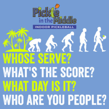 Whose Serve Pickleball Hoodie Sweatshirt Design