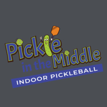 Pickle in the Middle Pickleball Club Ladies Shorts Design