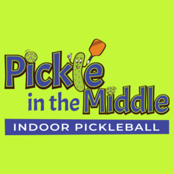 Pickle in the Middle Pickleball Performance Tee   Design