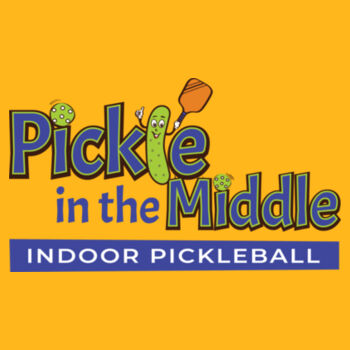 Pickle in the Middle Pickleball Ladies Performance Tee Design