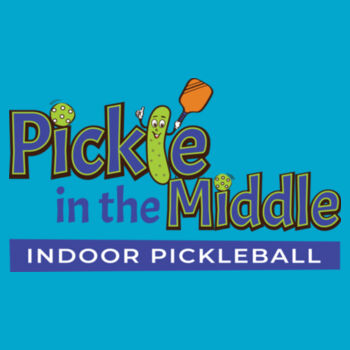 Pickle in the Middle Pickleball UPF 50 Long Sleeve Performance Tee Design