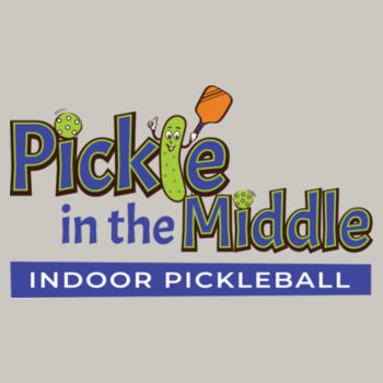 Pickle In the Middle Classic Flat Bill Snapback Cap Design