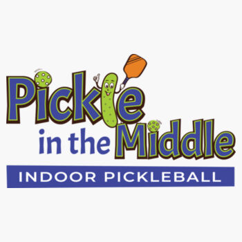 Pickle In the Middle  Ladies' Puma Quarter-Zip Design