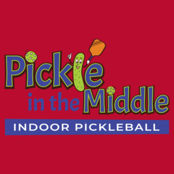 Pickle In the Middle Nike Women's Dri-FIT Scoop Neck Tee Design