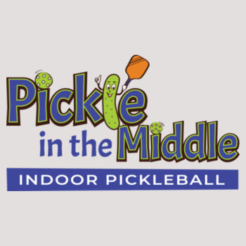 Pickle In the Middle The North Face® Sleeve Logo Pullover Hoodie Design