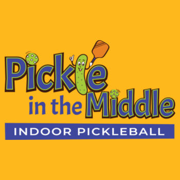 Pickleball Crew Neck with Full Front Logo Design