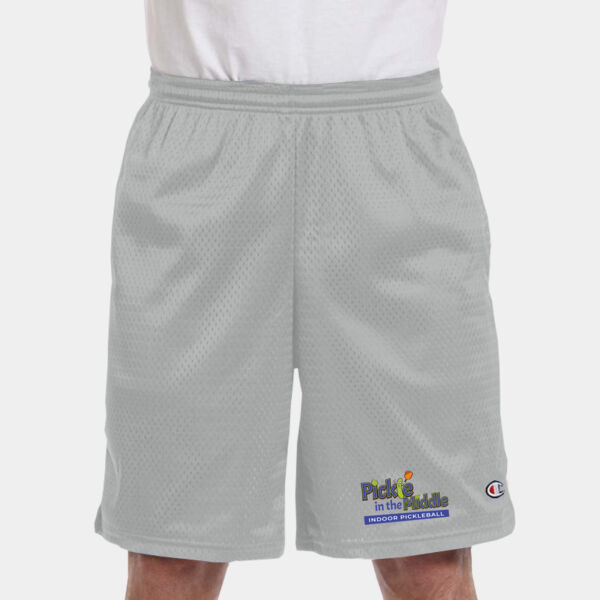 Pickle In the Middle Adult Mesh Shorts with Pockets Thumbnail