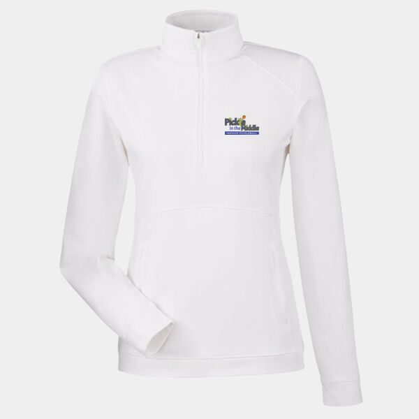 Pickle In the Middle  Ladies' Puma Quarter-Zip Thumbnail