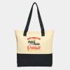 Colorblock Cotton Tote Thumbnail