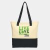 Colorblock Cotton Tote Thumbnail